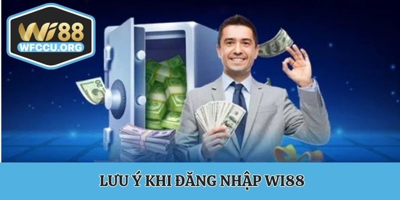 Lưu ý cần biết khi đăng nhập WI88